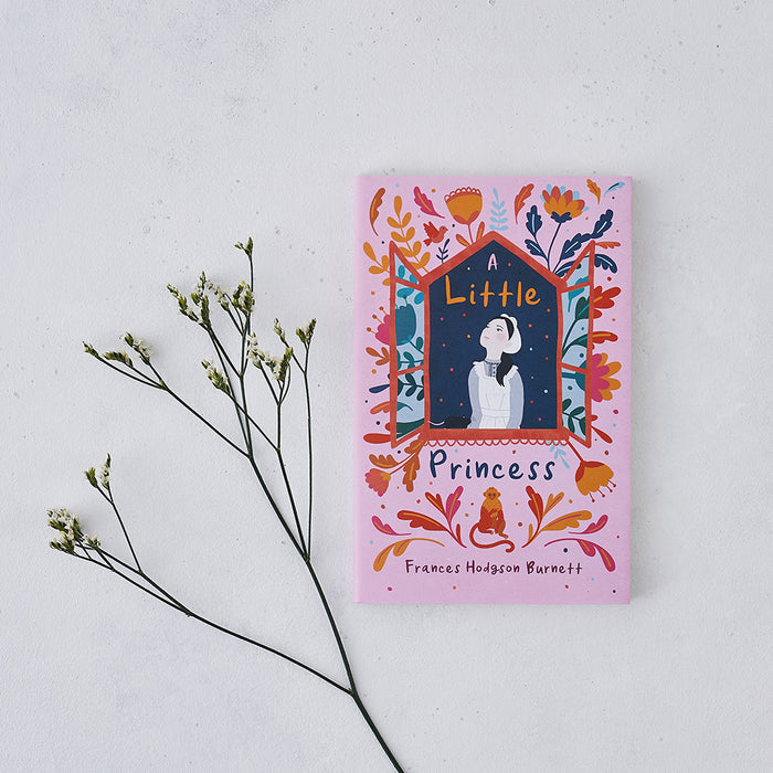 A Little Princess by Frances Hodgson Burnett with beautiful cover