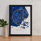 Redeem Your Gift Pack - Personalised Foil Star Map Print