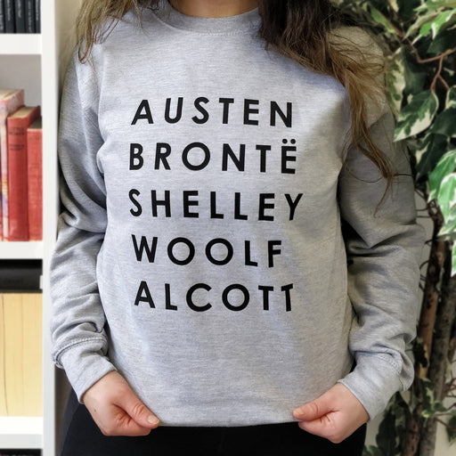 Female Authors of Classic Literature Sweatshirt