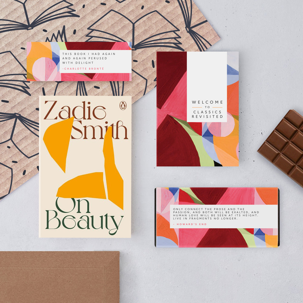 Classics Revisited - Luxury Chocolate and Book Subscription. Gifts for readers. Gifts for her. Bibliophiles. Bookworms. Book lovers. Bookish gifts. 