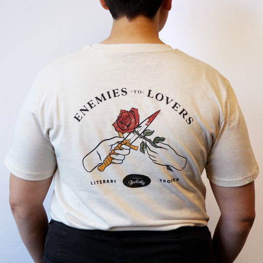 Enemies to Lovers Literary Trope Bookish T Shirt