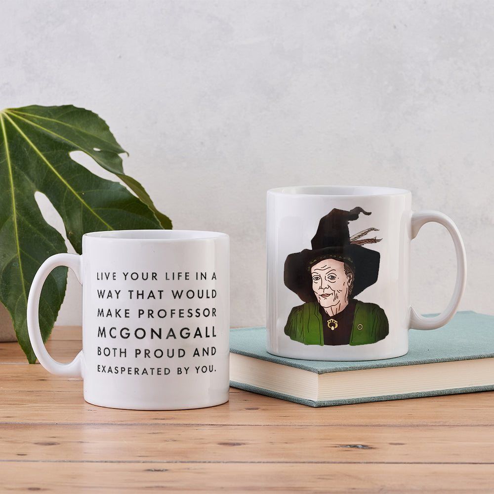 funny professor mcgonagall mug book lover gift