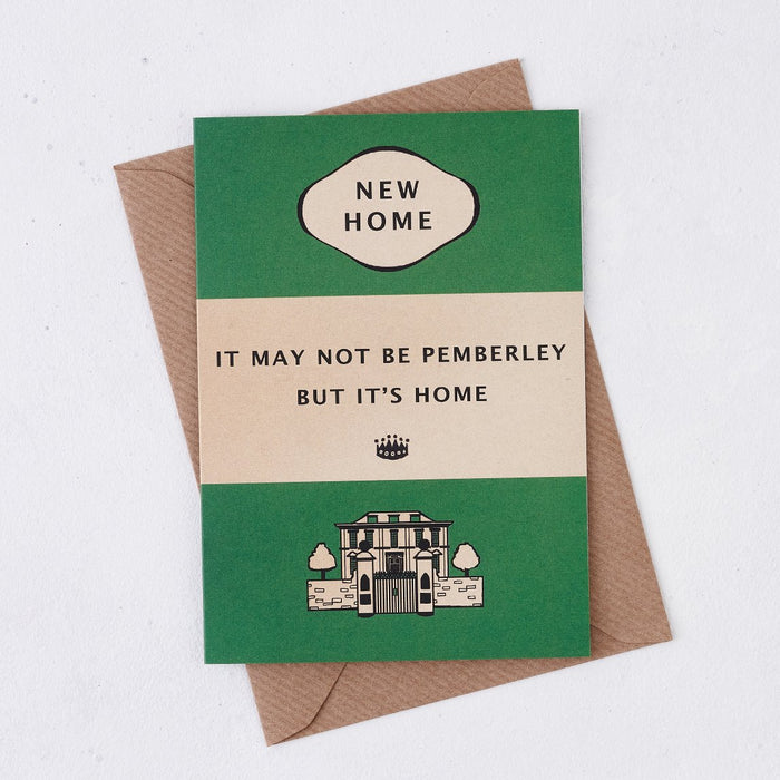 it may not be pemberley book cover style new home card