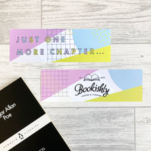 Pastel “Just One More Chapter“ Bookmark