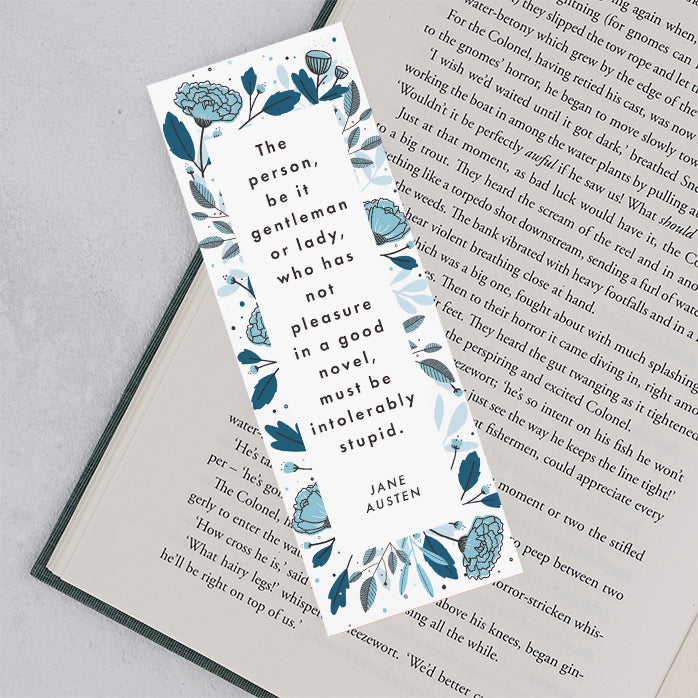 Jane Austen Bookmark Set - Pack of Five