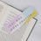 Pastel “Just One More Chapter“ Bookmark