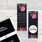 Romeo & Juliet “Never Was A Story“ Bookmark