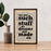 Shakespeare "We Are Such Stuff Dreams Are Made On" Quote - Framed Typographical Book Page Print