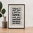 Romantic "When I Saw You I Fell In Love, And You Smiled" Quote - Framed Book Page Print