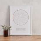 Redeem Your Gift Pack - Personalised Foil Star Map Print